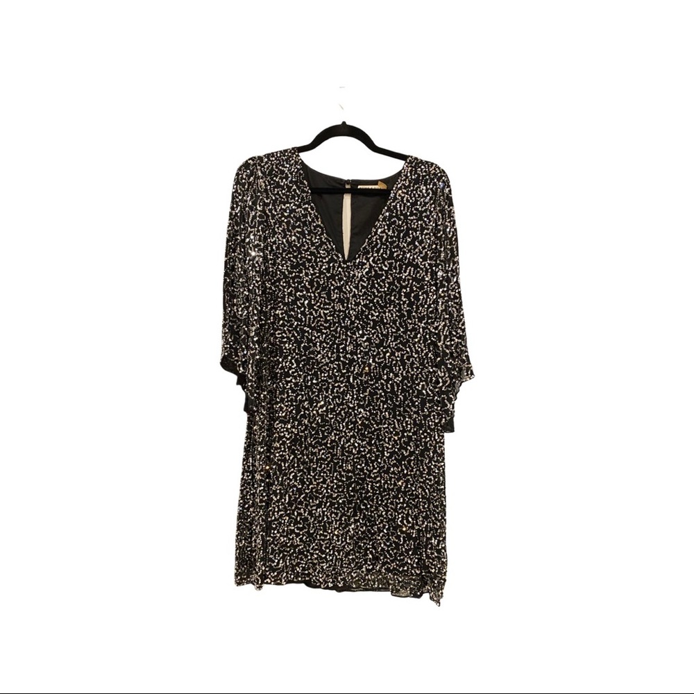 Holiday sequin dress